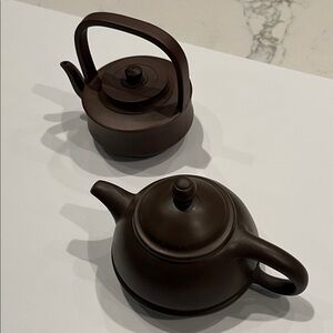 Elegant Brown Teapot Set